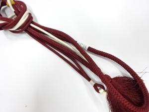 未使用品　正絹　手組帯締め